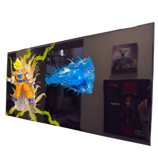 Super Sayan Goku Resin Art 20x10