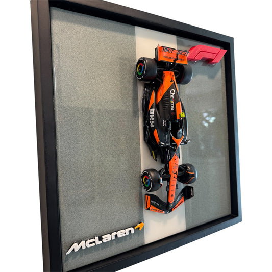 Mclaren Lando Norris Resin Wall Art  Diecast Display