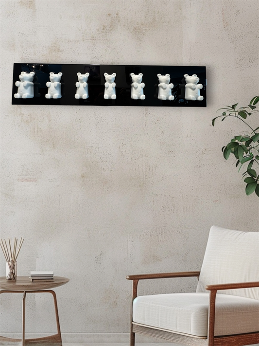 Modern Resin Gummy Bear Wall Art 33x7