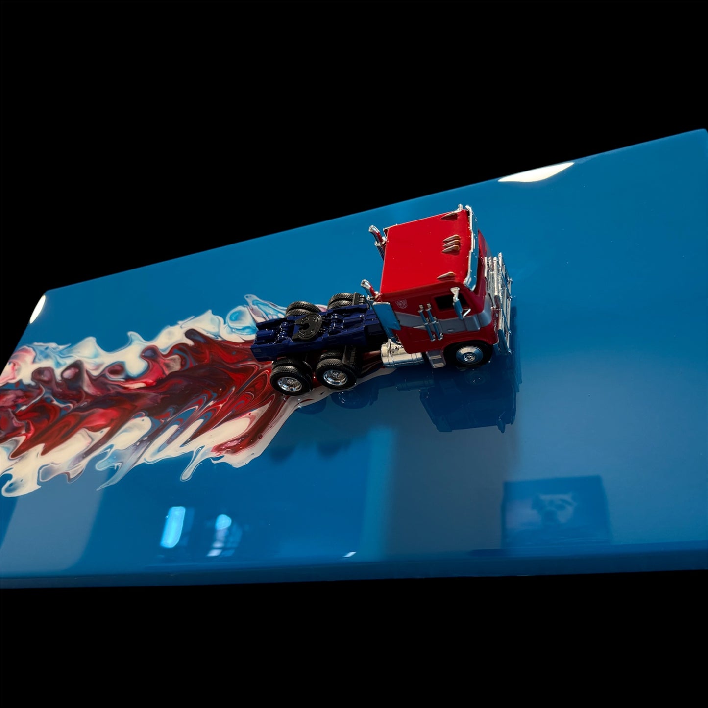 Optimus Prime Resin Wall Art 20x10