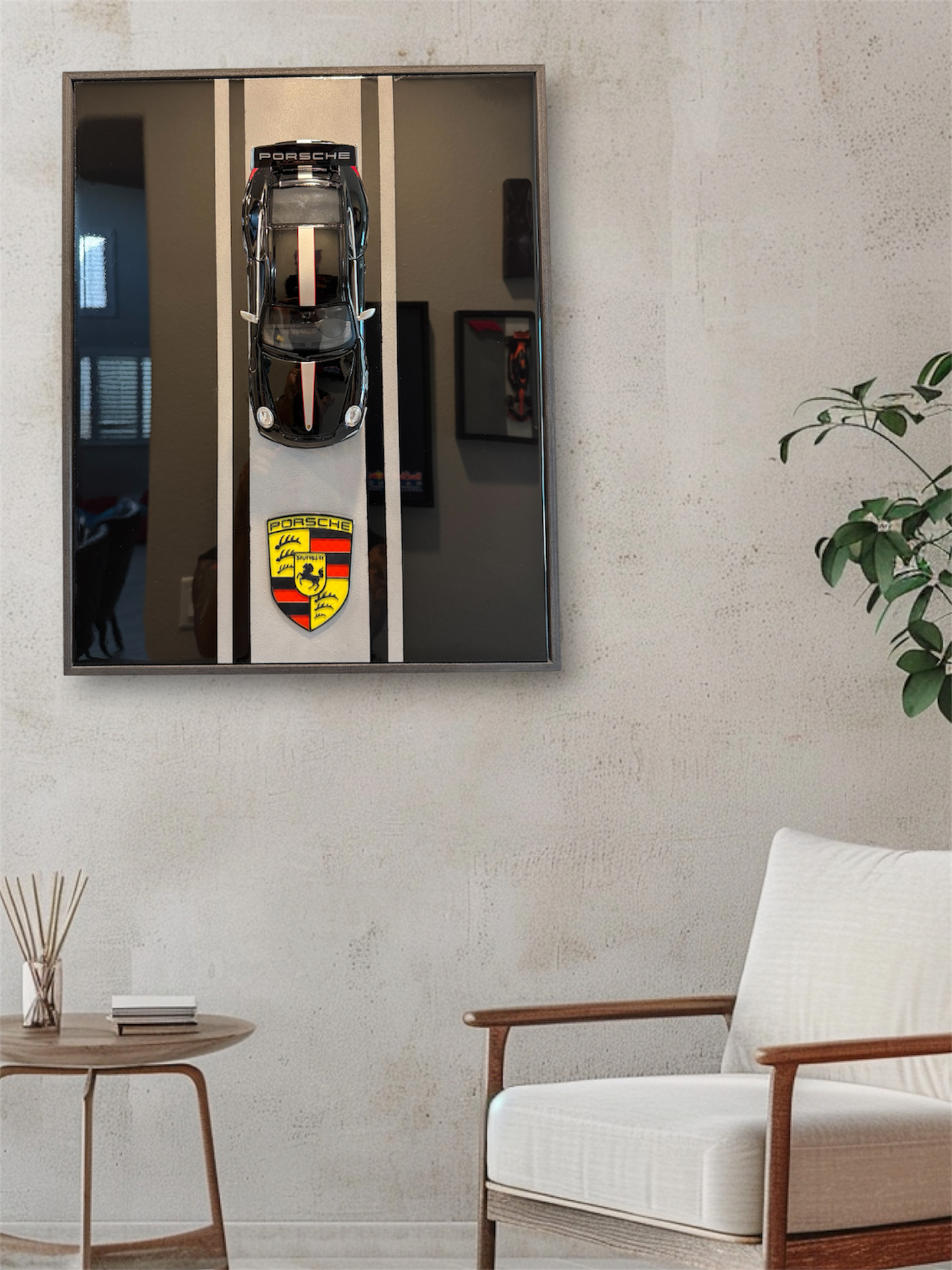 Porsche GT3RS Diecast Resin Wall Art