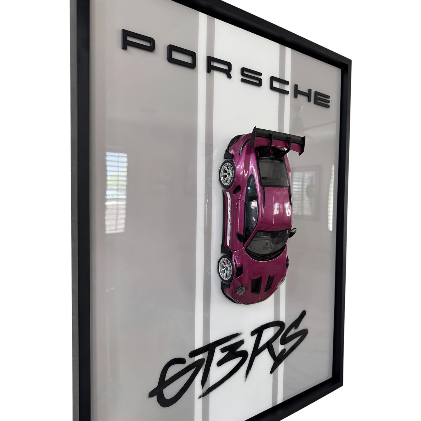 Porsche GT3 RS Resin Art – 24×18