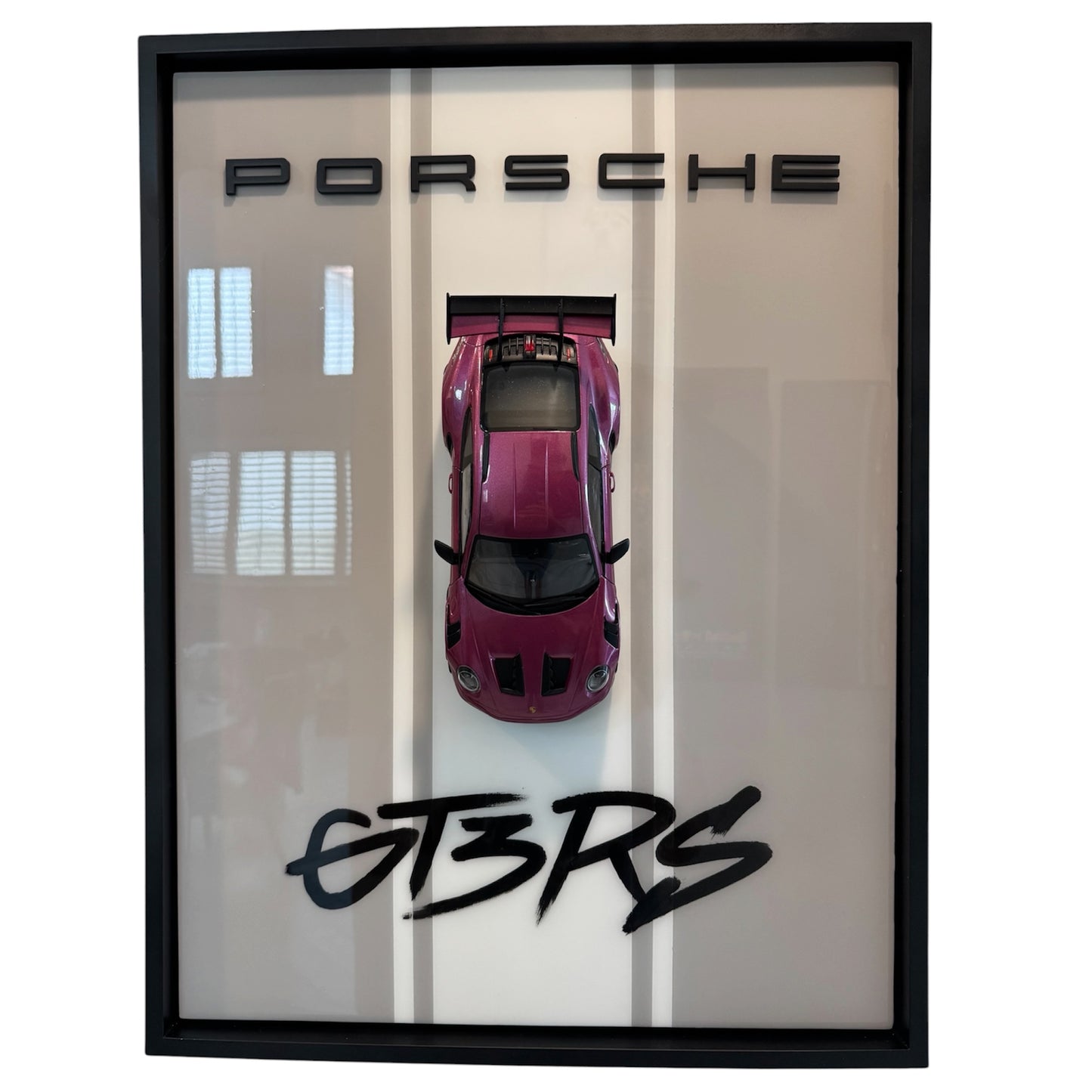 Porsche GT3 RS Resin Art – 24×18
