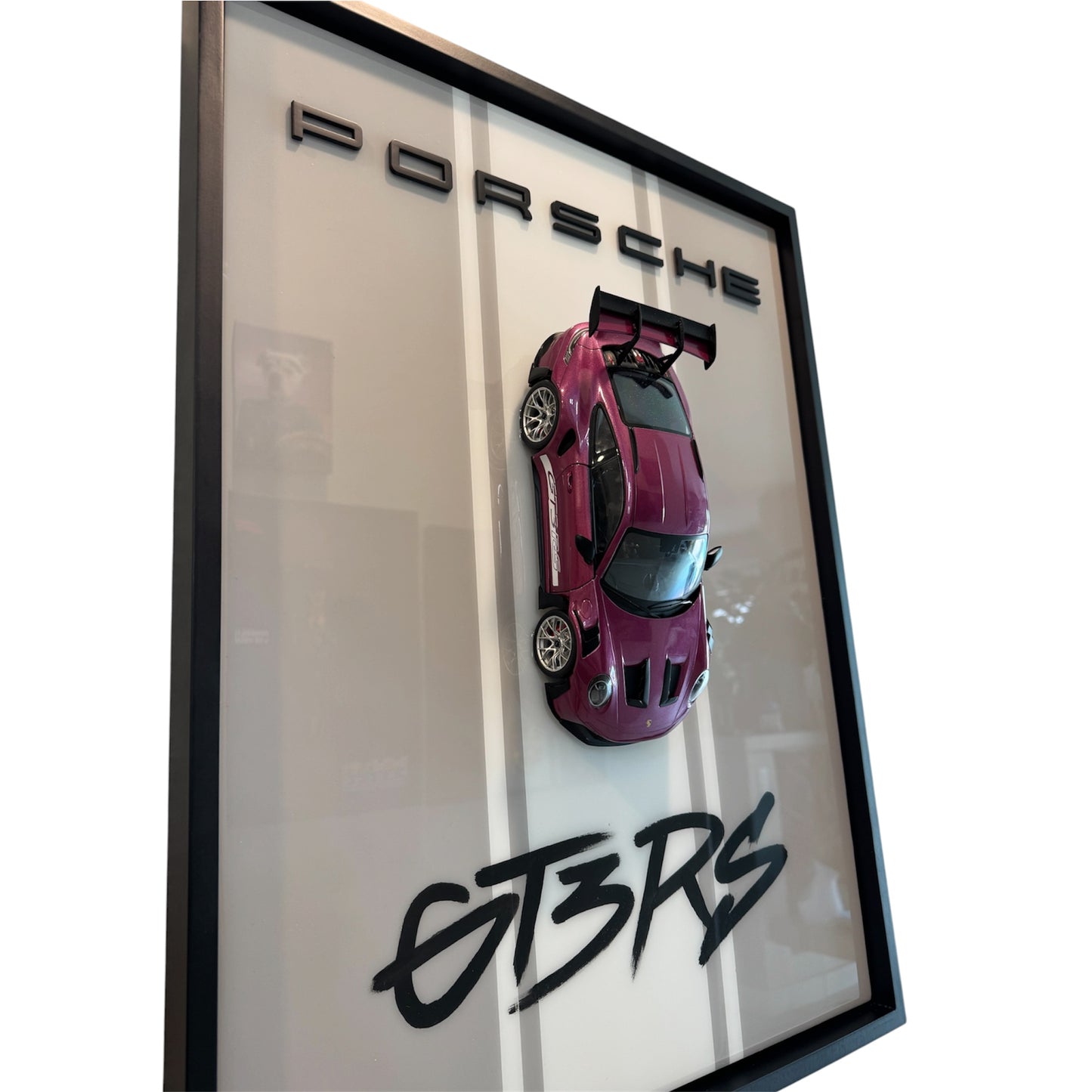 Porsche GT3 RS Resin Art – 24×18