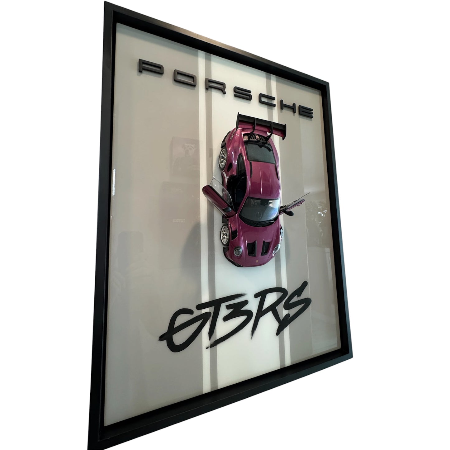 Porsche GT3 RS Resin Art – 24×18