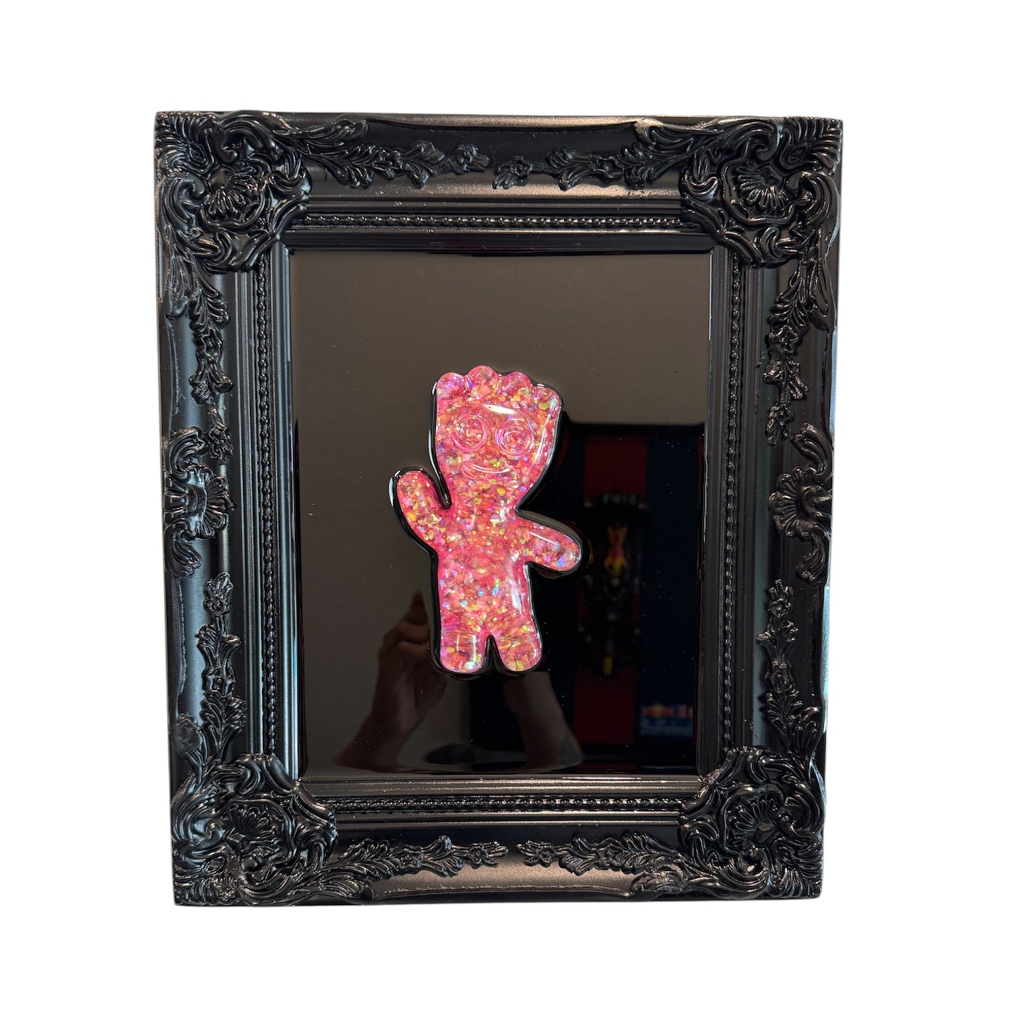 Black Pink Luxe Sour Patch Resin Wall Pop Art