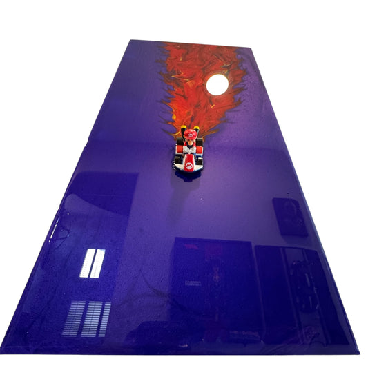 MARIO KART 3D RESIN ART — HANDMADE STATEMENT PIECE