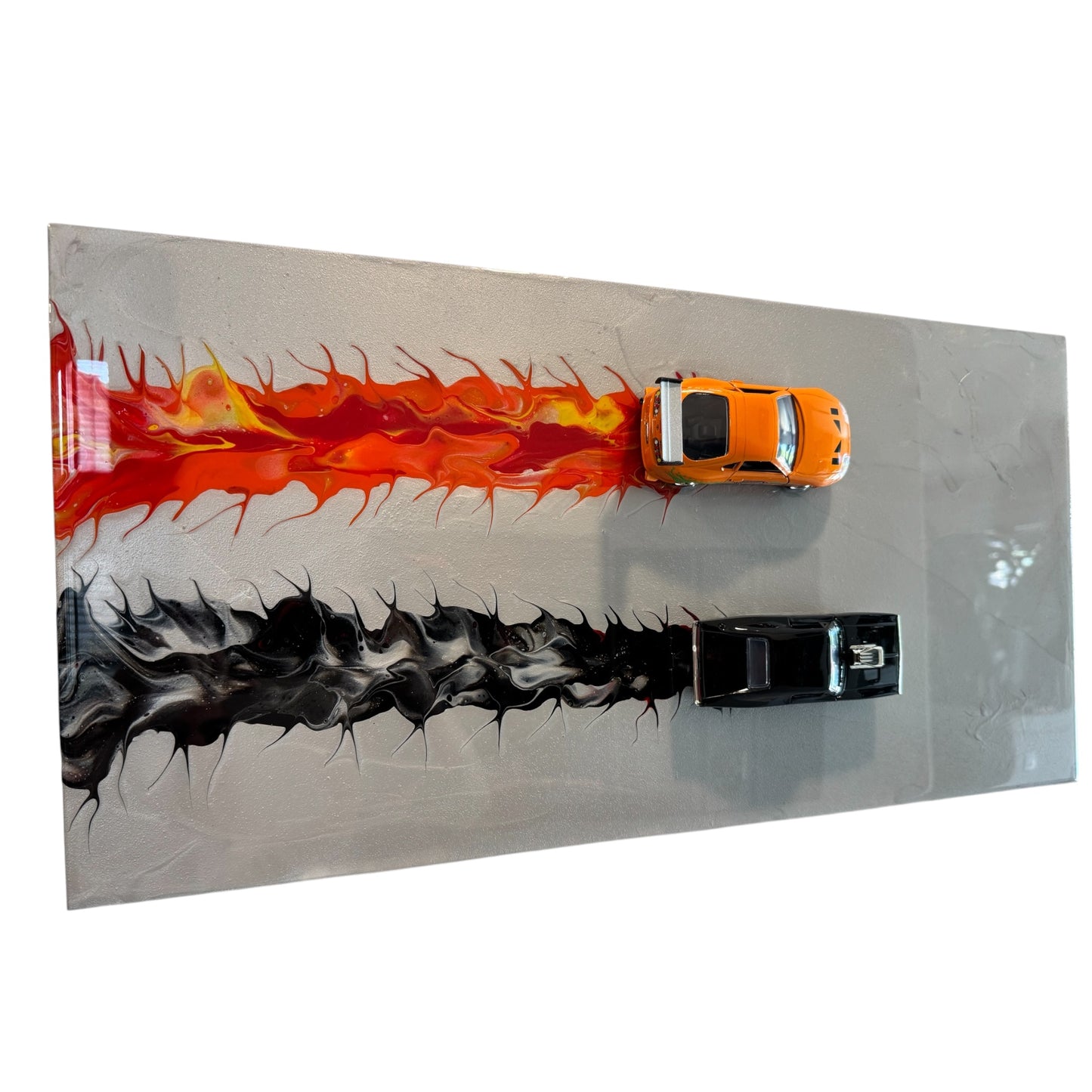 Street Racing Legends — Die-Cast Resin Art