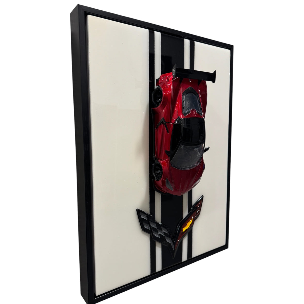 Liberty Walk Chevrolet Corvette C8 3D Resin Wall Art