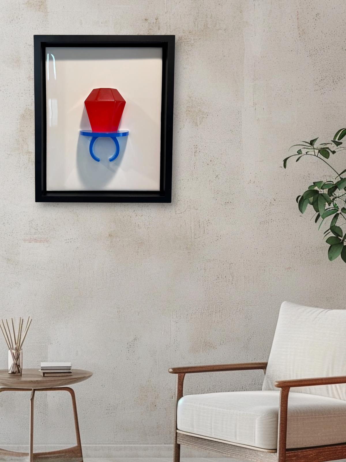 Ring Pop One-of-One Resin Pop Art