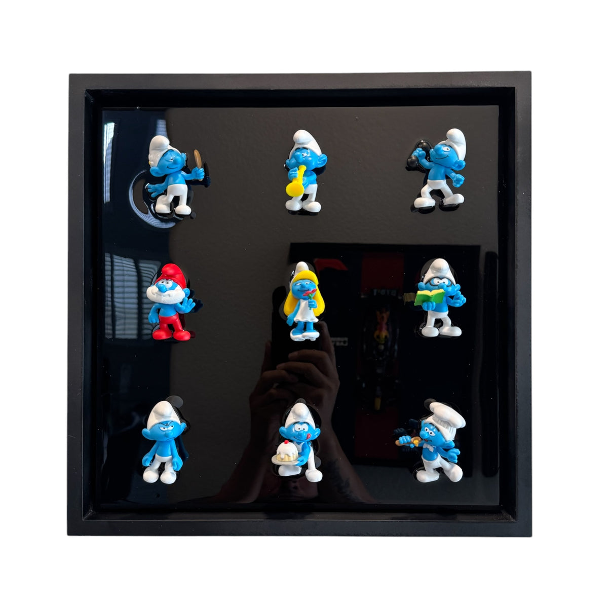 Smurfs Resin Wall Pop Art