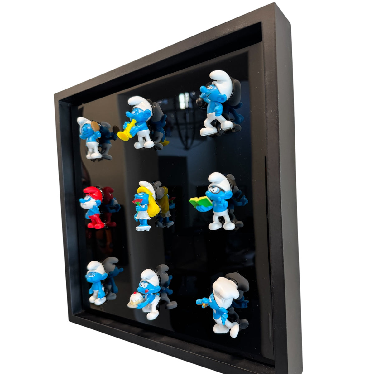 Smurfs Resin Wall Pop Art