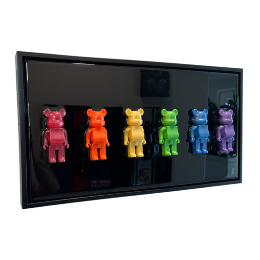 Modern Be@rbrick 3D Resin Bear Pop Art – 20× 10