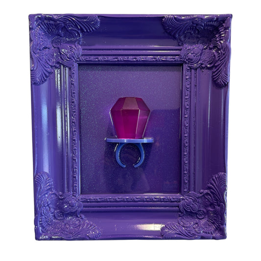 MONOCHROME MUSE — Royal Purple Jumbo Ring Pop