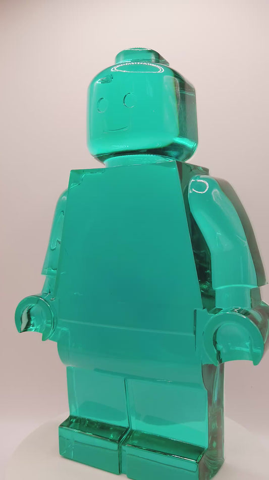 Turquoise Robot