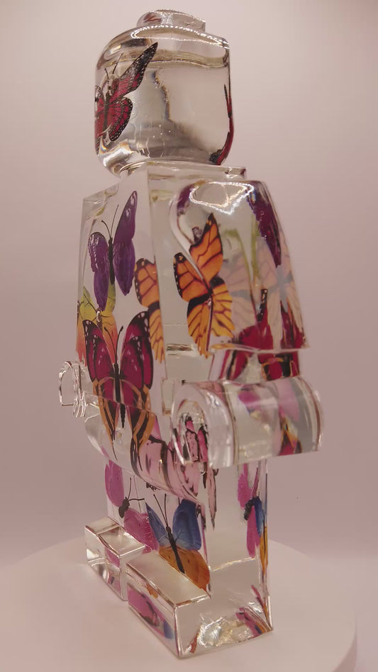 Clear Butterfly Robot